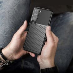 MG Thunder silikonska maska za Samsung Galaxy S22 Ultra, crno