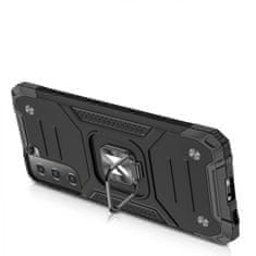 MG Ring Armor maska za Samsung Galaxy S22, crno