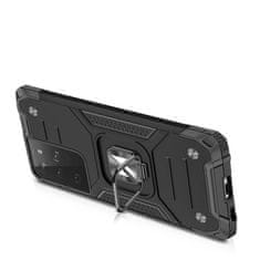 MG Ring Armor maska za Samsung Galaxy S22 Ultra, srebro