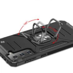 MG Ring Armor maska za Samsung Galaxy S22, crno