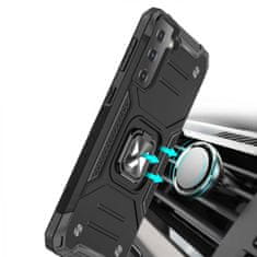 MG Ring Armor maska za Samsung Galaxy S22, crno