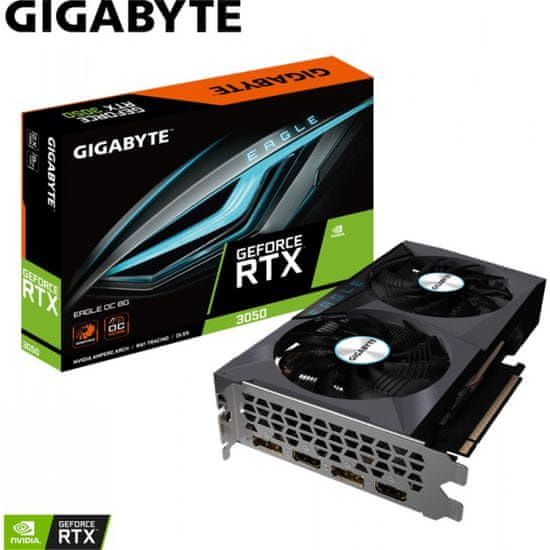 Gigabyte GeForce RTX 3050 Eagle OC grafička kartica, 8 GB, GDDR6, PCI-E 4.0 (GIGVG-RTX_3050_1)