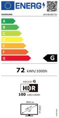 Samsung UE43BU8072UXXH 4K televizor, QLED, Edge LED, Tizen OS