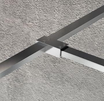 Gelco VARIO T-spojnica nosača, kromirana