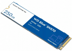 Western Digital SN570 SSD disk, 250 GB, M.2 2280, NVMe, 250 GB, plavi (WDS250G3B0C)