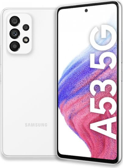 Samsung Galaxy A53 5G mobilni telefon, 6GB/128GB, bijeli