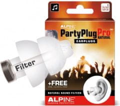 ALPINE Hearing PartyPlug Pro Natural, bijela