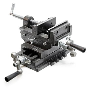 Wiltec Strojna križna stezaljka 2-osna 100 mm