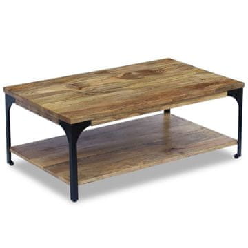 Vidaxl Klub stolić od mango drva 100x60x38 cm