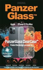 PanzerGlass ClearCase AntiBacterial futrola za iPhone 12 Pro Max, prozirna (0250)