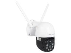Blow H-392 IP kamera, bežična, 4G-LTE, 1080p, PTZ, rotirajuća, noćno snimanje, senzor pokreta, aplikacija, baterija + solarni panel