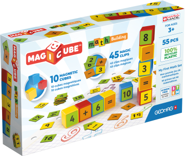 Geomag Magicube Math Building reciklirane spajalice 55