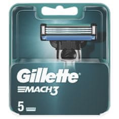 Gillette Mach3 muške zamjenske glave za brijanje , 5 kom 