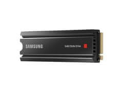 Samsung 980 Pro HeatSink SSD, 1 TB, M.2, PCI-e 4.0 x4, NVMe, 80mm, MLC V-NAND (MZ-V8P1T0CW)