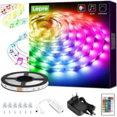 Lepro 5m Set LED traka RGB IP20 - glazbena
