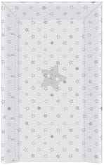 Ceba Baby Podloga za previjanje, mekana, 80 cm, trokutasta - Stars siva