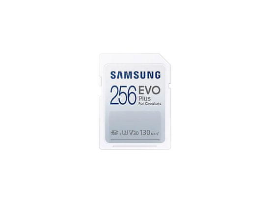 Samsung Micro SDXC memorijska kartica, 256 GB EVO Plus, U3, V30, UHS-I