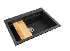 PYRAMIS Daska za rezanje dřevěná krájecí deska pro SIROS 47x51,5 (525.009.701)