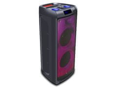 SPK5350 Flame zvučnik, karaoke, ugrađena baterija, Bluetooth/USB/RADIO FM, Disco LED svjetla, crna (MAN-SPK5350)