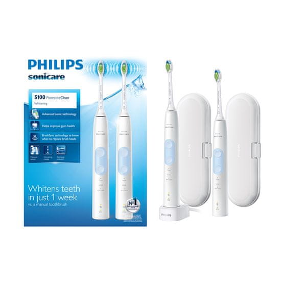 Philips Sonicare ProtectiveClean 5100 sonična električna četkica za zube (HX6859/34)