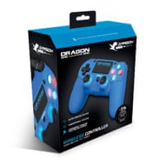DragonWar Dragon Shock 4 bežični kontroler za PS4, plavi