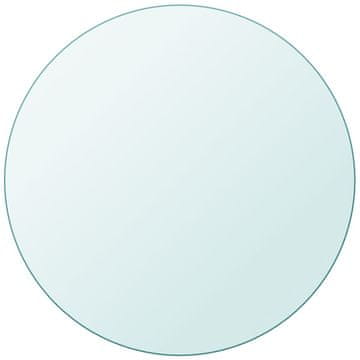 Vidaxl Ploča za Stol Kaljeno Staklo Okrugla 700 mm