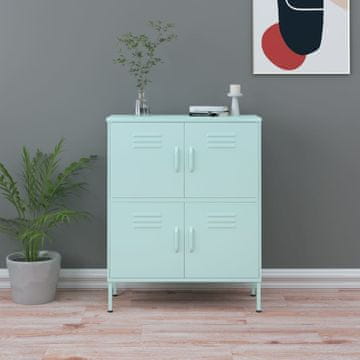 Vidaxl Ormarić menta 80x35x101,5 cm Čelik