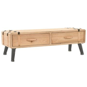 Vidaxl TV stalak od punog jelovog drva 120 x 33 x 35 cm