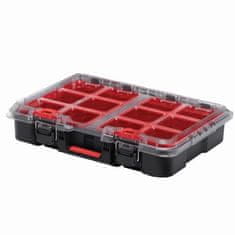 KETER organizator za kovčege Stack'N'Roll, crna (251491)