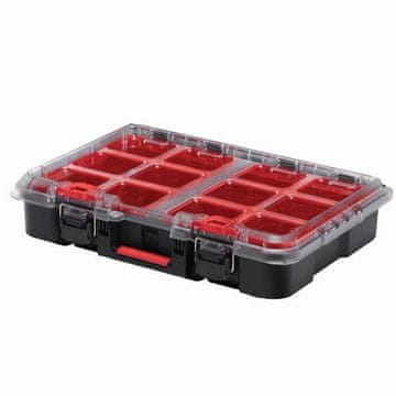 KETER organizator za kovčege Stack'N'Roll, crna (251491)