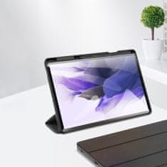 Dux Ducis Domo maska za Samsung Galaxy Tab S7 FE / Tab S7 Plus / Tab S8 Plus, crno