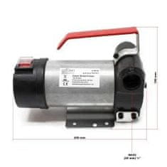 Wiltec Set 150W samousisna pumpa za lož ulje i diesel + ručka i crijeva