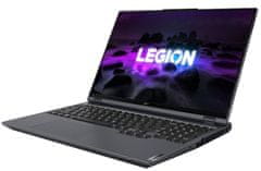 Lenovo Legion 5 Pro gaming prijenosno računalo, R7 5800H, 16WQXGA, 16GB/SSD1TB, RTX3070, DOS siva (82JQ00B6SC)