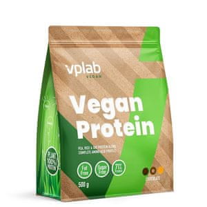 VPLAB veganski proteini, čokolada, 500 gr