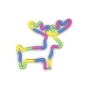 Forever Neon LED lampa - jelen