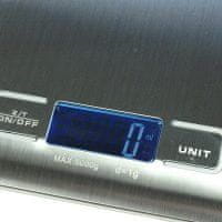 Verkgroup Kuhinjska vaga inox osvijetljena LCD od 1g do 5kg