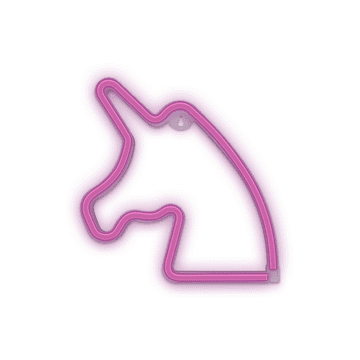 Forever Neon LED lampa - jednorog