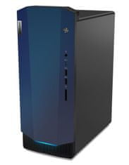 Lenovo IdeaCentre Gaming 5 stolno računalo, R5 5600G, 16GB/SSD512GB+2TB, RTX 3060, DOS, crna (90RW00DCXT)