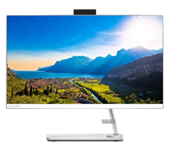 Lenovo IdeaCentre AiO 3 računalo, R3 5300U, 23,8FHD, 8GB/SSD256GB, W11H, bijela (F0G100G0SC)