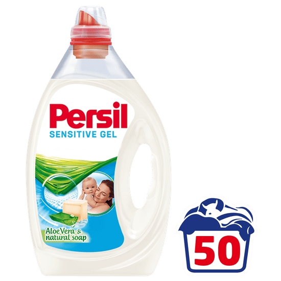 Persil gel za pranje rublja Sensitive 2,5 l, 50 pranja