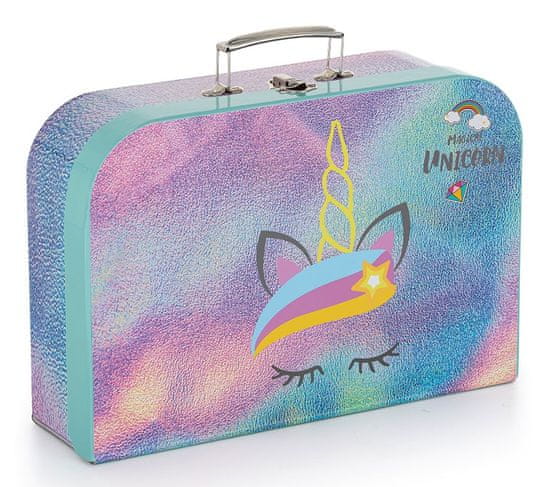 Oxybag Kovčeg Unicorn iconic, laminirani, 34 cm