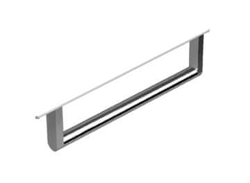 Gsi Kromirani držač ručnika KUBE X 40cm za umivaonik 9484, GSI, kompaktni dizajn