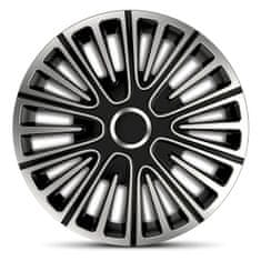 AutoStyle naplatci za kotače Motion 14, srebrno/crni