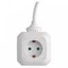 P04219GU razdjelnik i produžetak, kocka, 4 utičnice, 2 USB