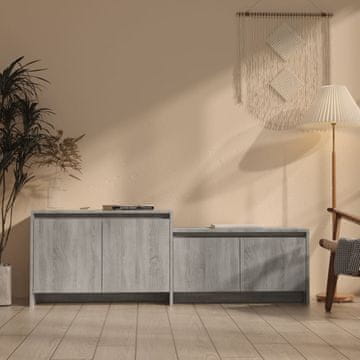 Vidaxl TV stalak, sivi hrast sonoma, 146,5 x 35 x 50 cm