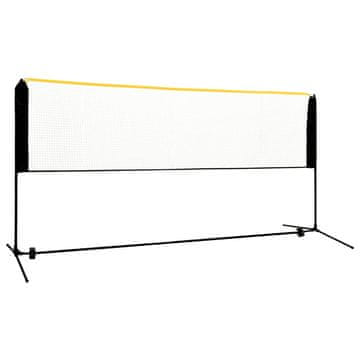 Vidaxl Podesiva mreža za badminton 300 x 103 x 94 - 158 cm metalna