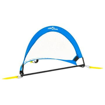 Vidaxl Dječji nogometni golovi 2 kom 75,5 x 46 x 48 cm