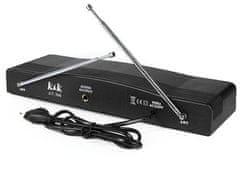 Verkgroup Bežični karaoke sustav 2x bežični mikrofon + stanica