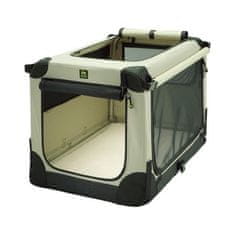 Maelson transportna kutija Soft Kennel crna/bež, vel. 62