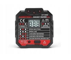 Habotest Digitalni tester utičnica s LCD-om